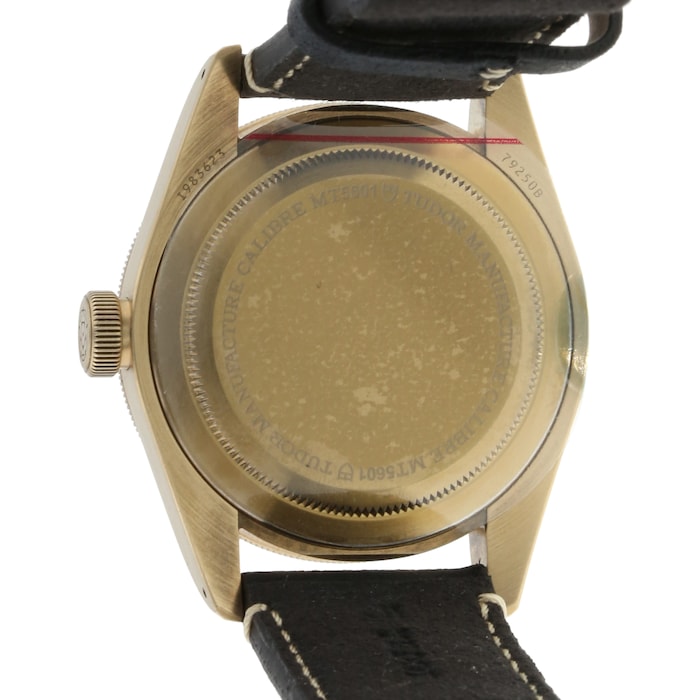 Pre-Owned Tudor Black Bay Bronze Mens Watch M79250BA-0001