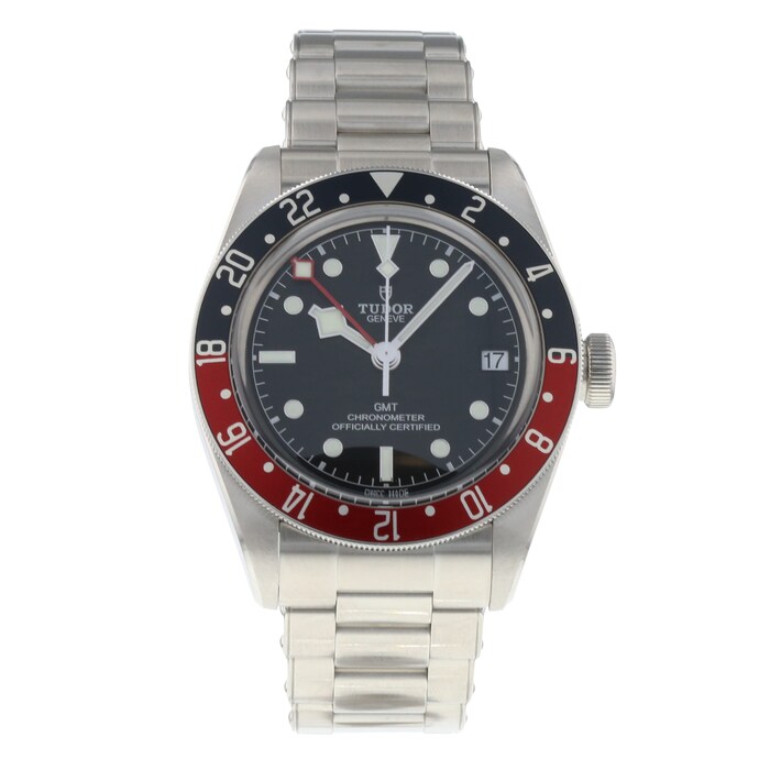 Pre-Owned Tudor Black Bay GMT Mens Watch M79830RB-0001