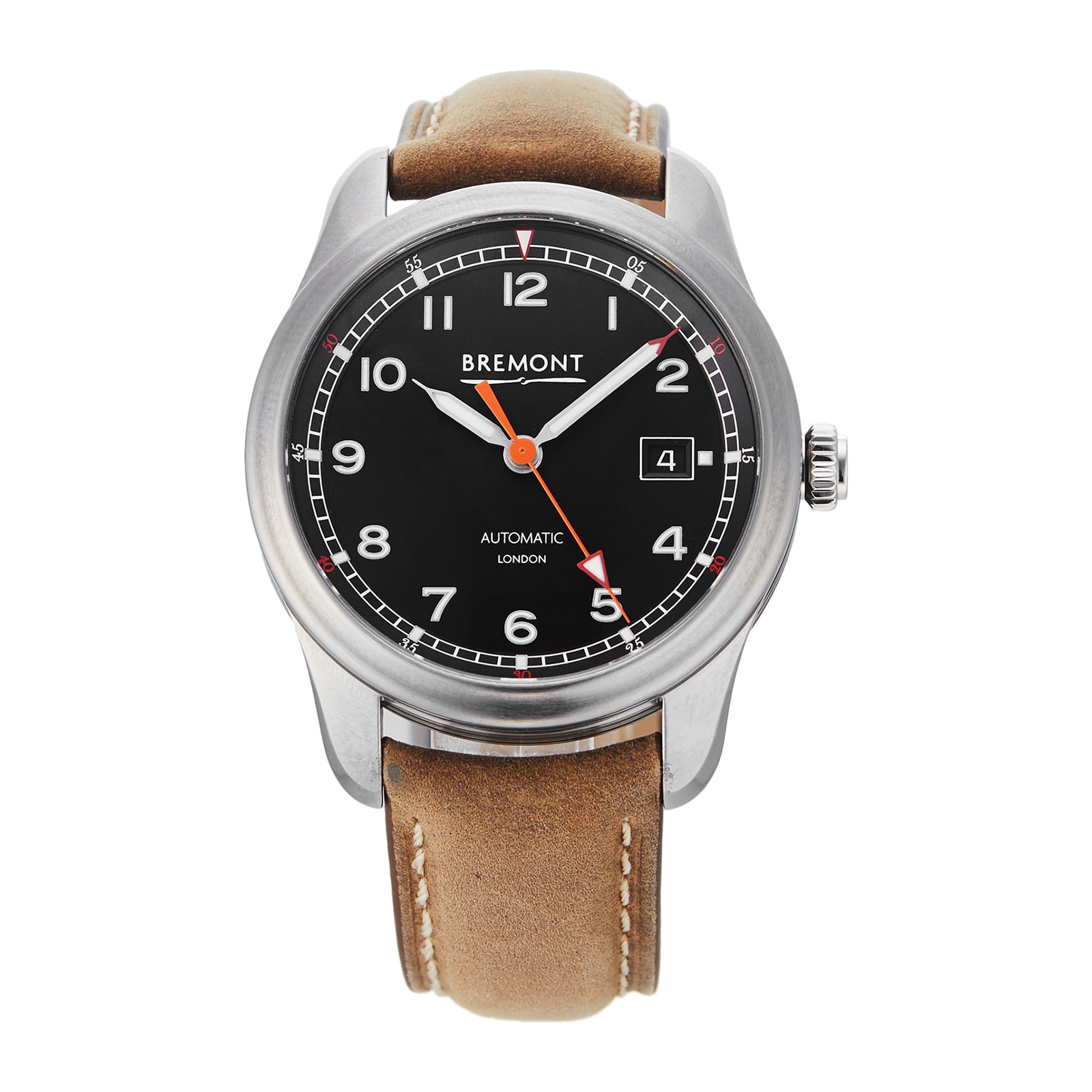 Pre-Owned Bremont Airco Mach 1 Mens Watch Airco-M1-Bk-R-S