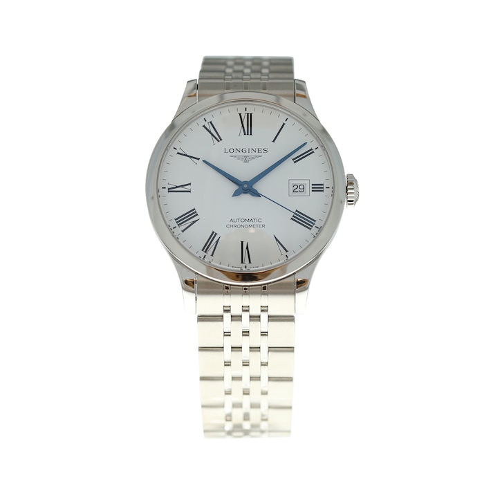 Pre-Owned Longines Pre-Owned Longines Record Collection Ladies Watch L2.820.4.11.6