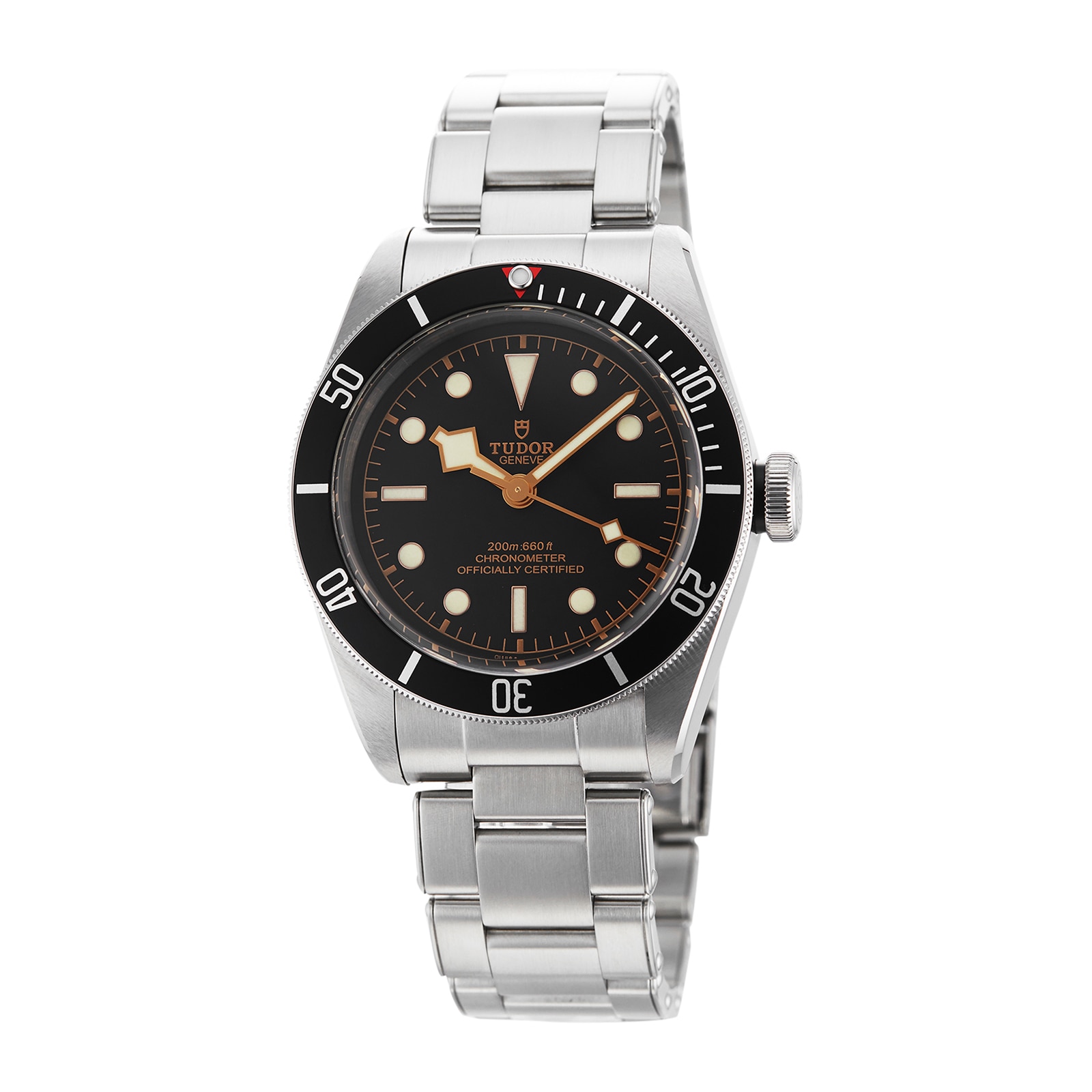 Pre-Owned Tudor Black Bay Black Steel Mens Watch M79230N-0009
