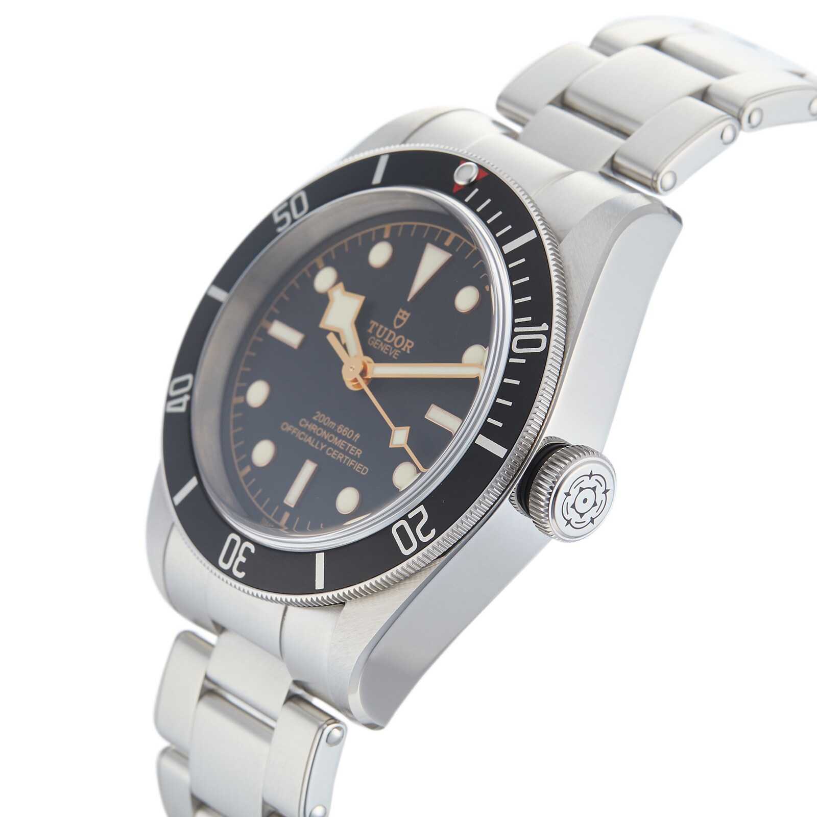 Pre-Owned Tudor Black Bay Black Steel Mens Watch M79230N-0009