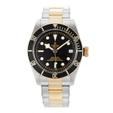 Pre-Owned Tudor Black Bay Black Steel and Yellow Gold Mens Watch M79733N-0008