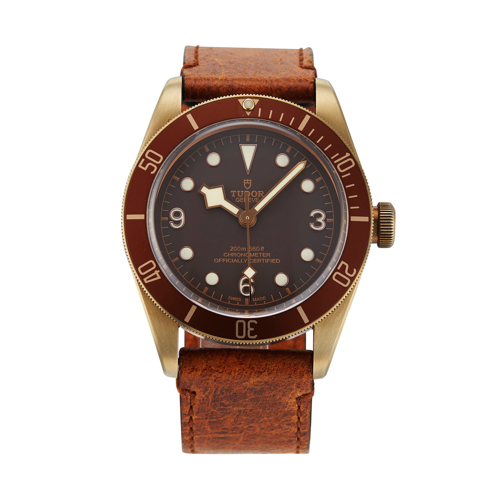 Pre Owned Tudor Pre Owned Tudor Black Bay Bronze Mens Watch