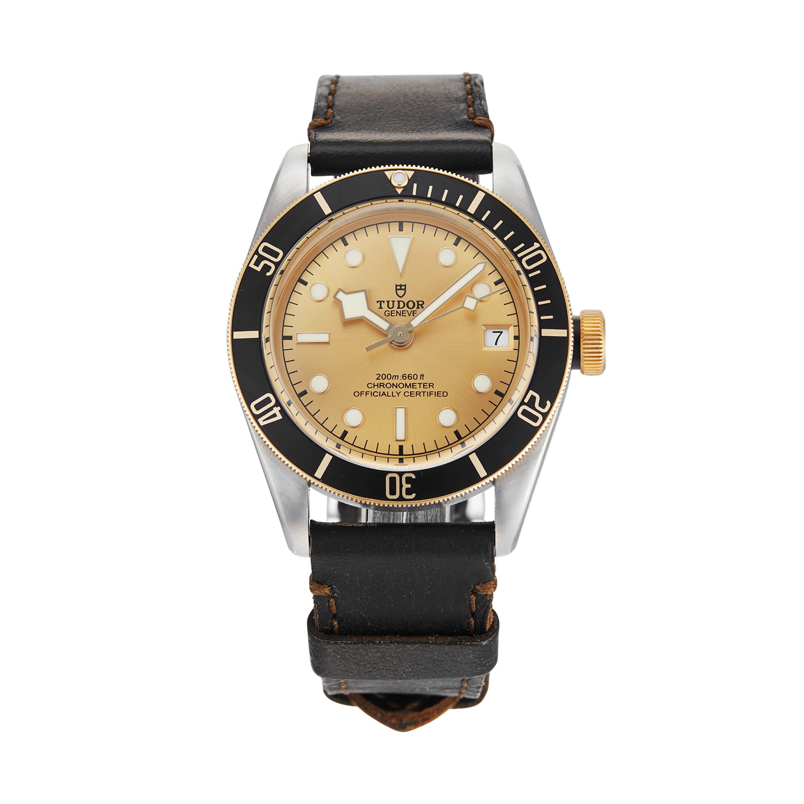 Pre-Owned Tudor Black Bay S&G Mens Watch M79733N