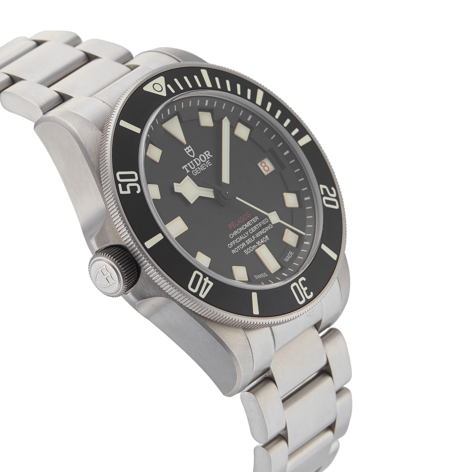 Pre-Owned Tudor Pelagos LHD Mens Watch M25610TNL-0001