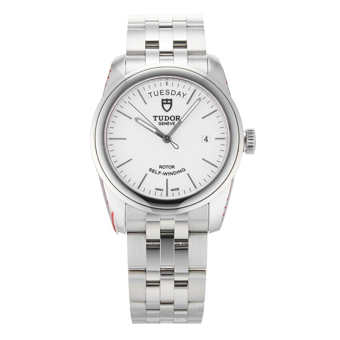 Pre-Owned Tudor Pre-Owned Tudor Glamour Day-Date Mens Watch M56000-0181