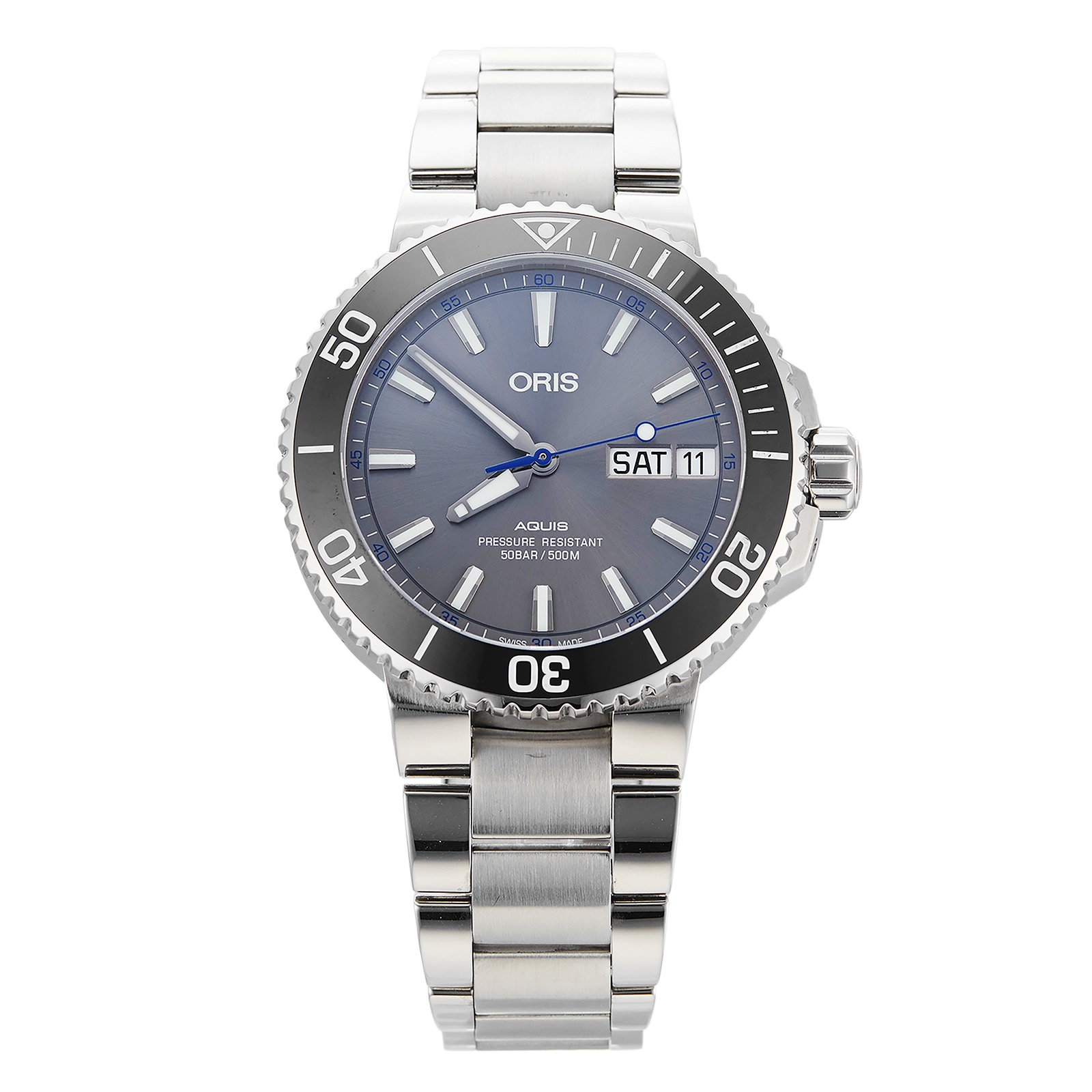 Pre owned oris discount aquis