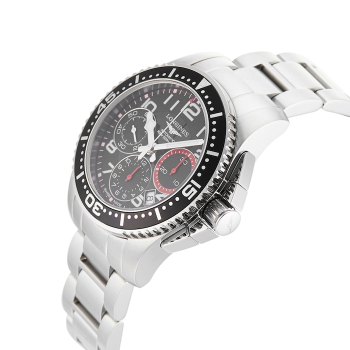 Pre-Owned Longines HydroConquest Chronograph Mens Watch L3.696.4.53.6