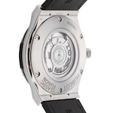 Pre-Owned Hublot Classic Fusion Titanium Green Mens Watch 511.NX.8970.LR