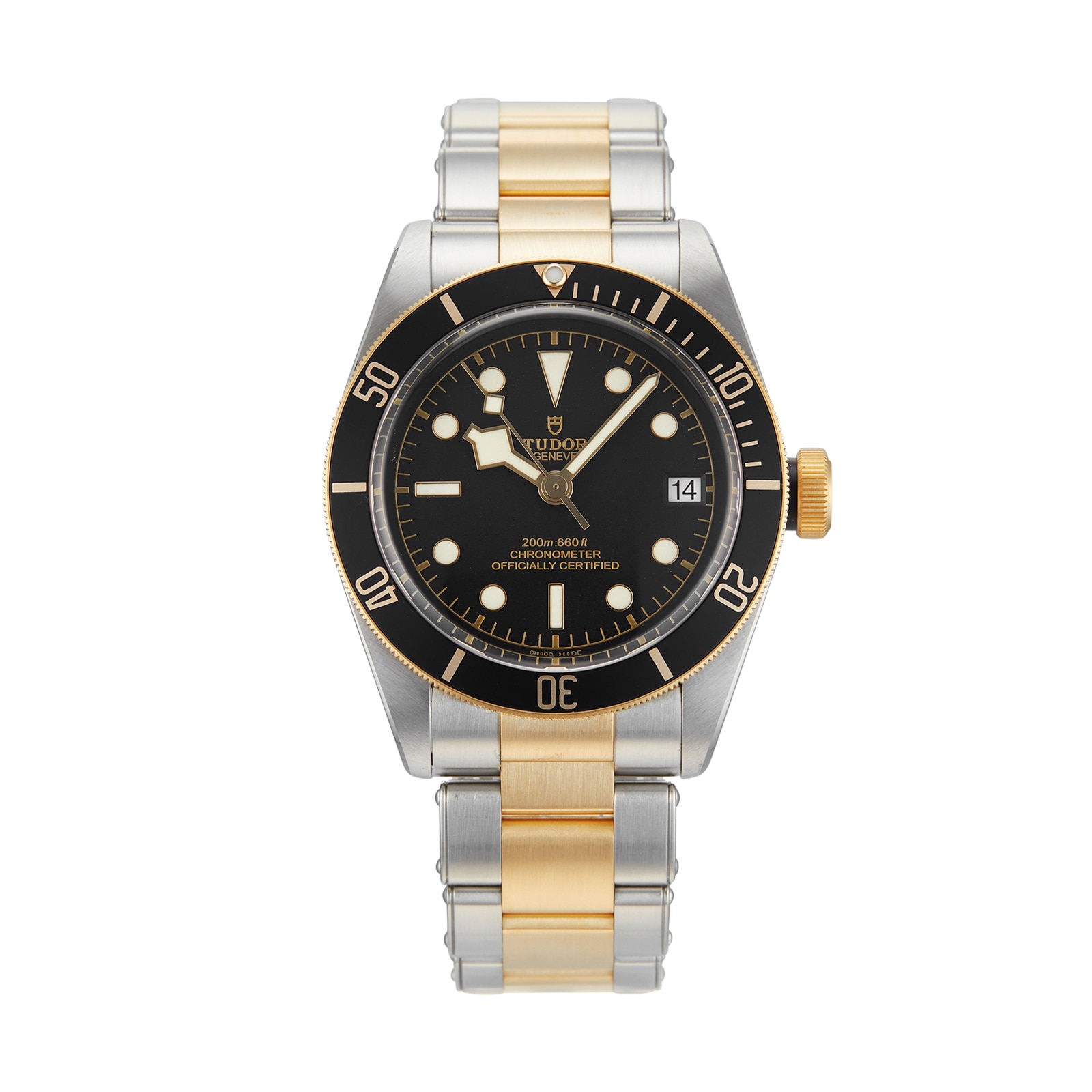 Pre-Owned Tudor Black Bay S&G Mens Watch M79733N-0008