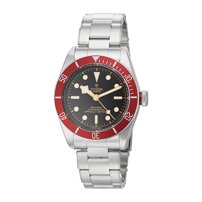 Pre-Owned Tudor Black Day Black Steel Mens Watch M79230R-0012