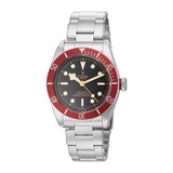 Pre-Owned Tudor Black Day Black Steel Mens Watch M79230R-0012