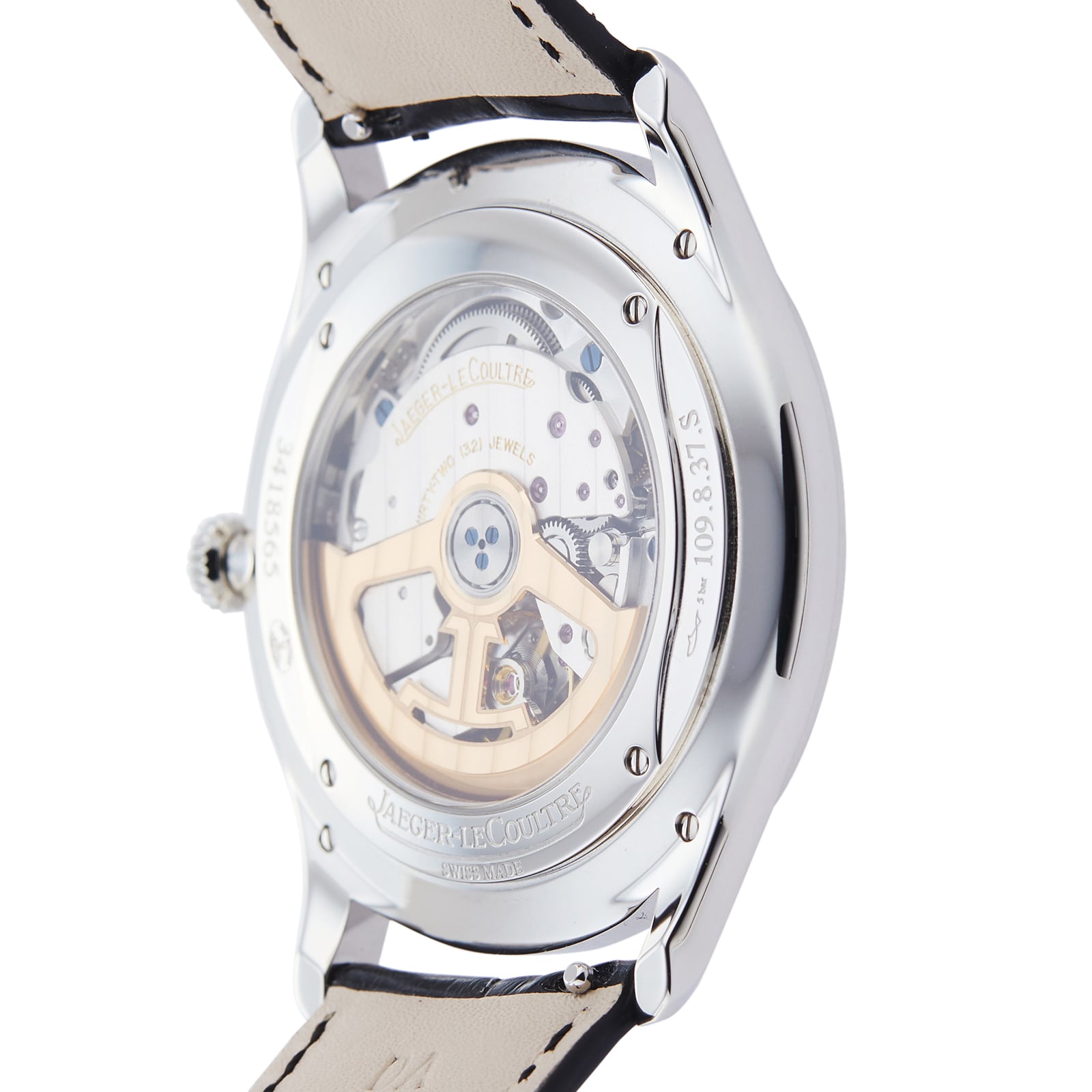Pre-Owned Jaeger-LeCoultre Master Ultra Thin Date Mens Watch Q1238420 Pre-Owned Jaeger-LeCoultre Master Ultra Thin Date Mens Watch Q1238420