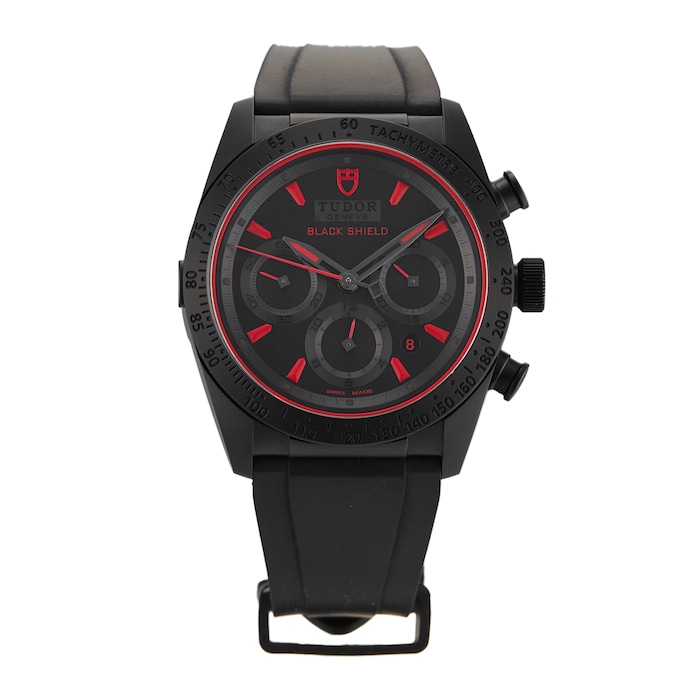Pre-Owned Tudor Fastrider Chronograph Mens Watch 42000CR