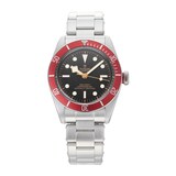 Pre-Owned Tudor Black Bay Black Steel Mens Watch M79230R-0012