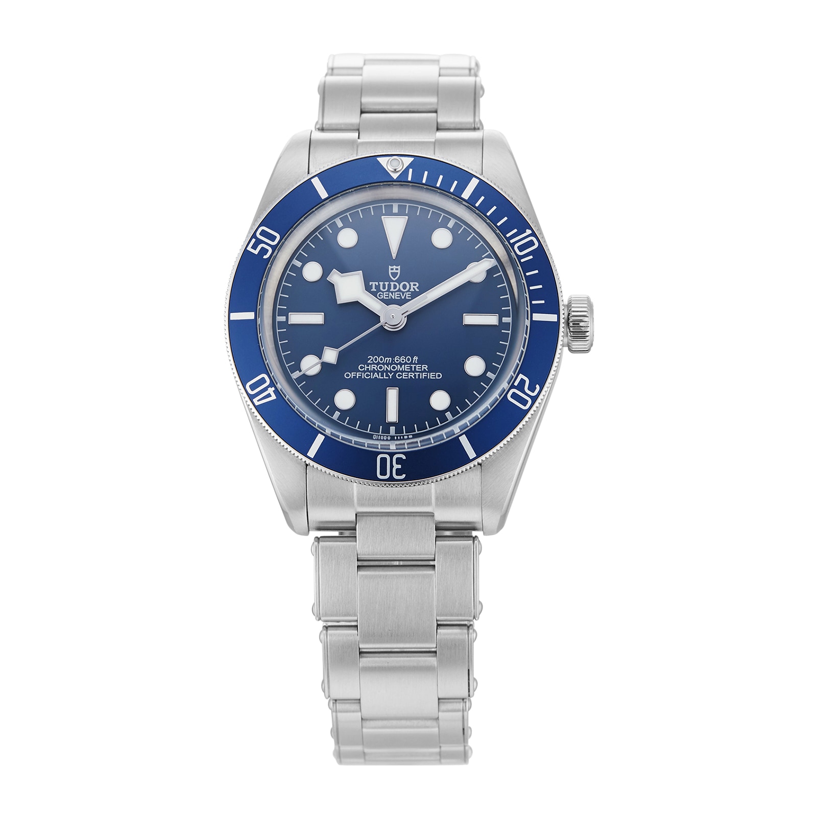 Pre-Owned Tudor Pre-Owned Tudor Black Bay Fifty-Eight Blue Steel Mens Watch M79030B-0001