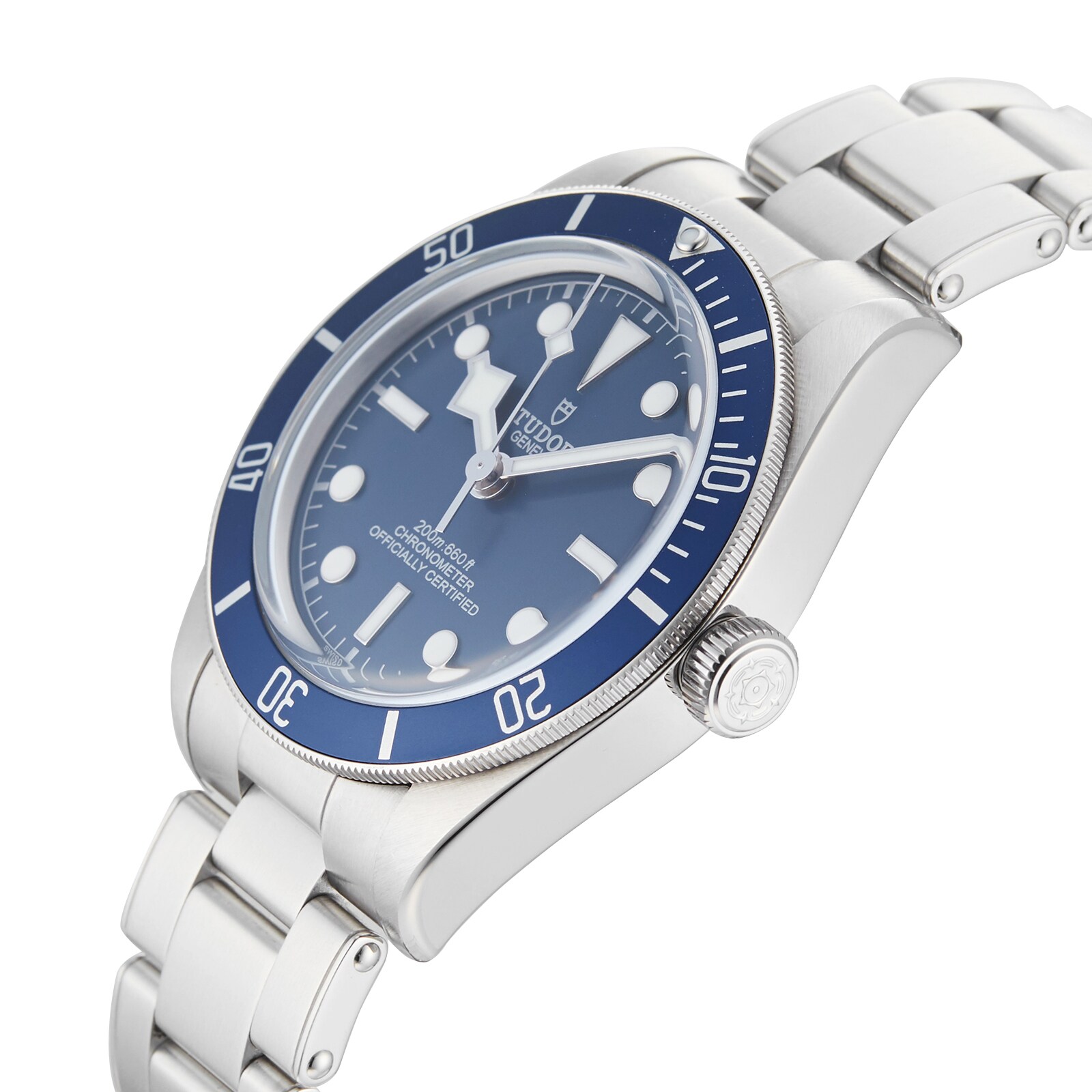 Pre-Owned Tudor Pre-Owned Tudor Black Bay Fifty-Eight Blue Steel Mens Watch M79030B-0001
