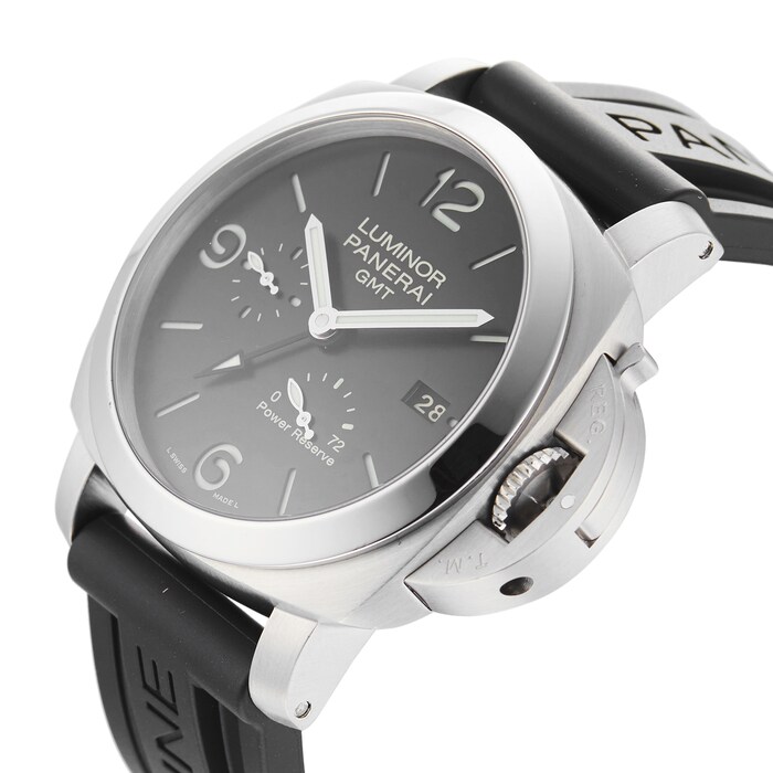 Pre-Owned Panerai Pre-Owned Panerai Luminor Due 3 Days GMT Power Reserve Mens Watch PAM00321