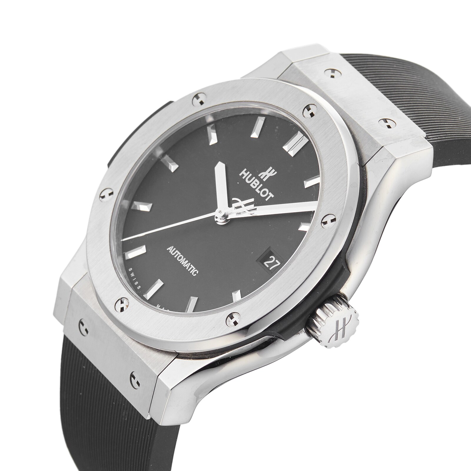 Pre-Owned Hublot Classic Fusion Titanium Mens Watch 542.NX.1171.RX