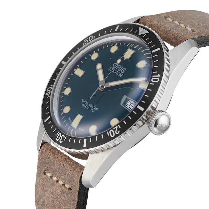 Pre-Owned Oris Divers Sixty-Five Mens Watch 01 733 7720 4057-07 5 21 02