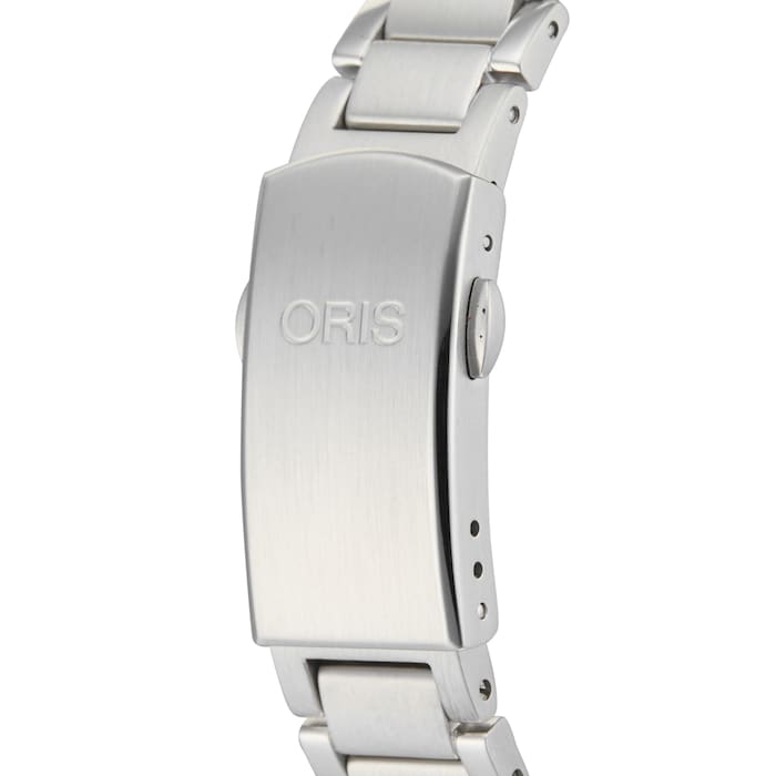 Pre-Owned Oris Aquis Date Diamonds Ladies Watch 01 733 7731 4195-07 8 18 05P