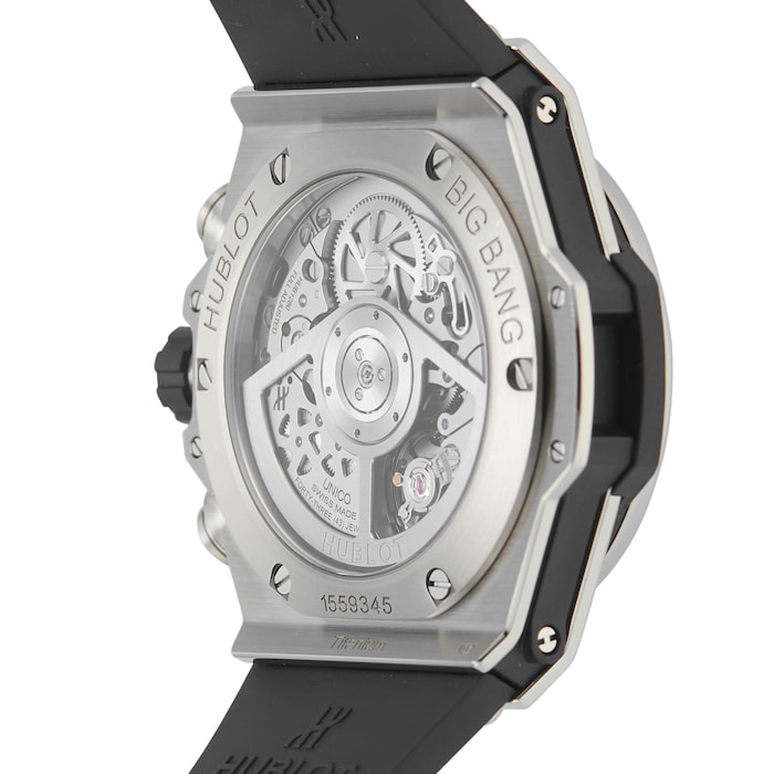 Pre-Owned Hublot Pre-Owned Hublot Big Bang Unico Titanium Mens Watch 441.NX.1171.RX