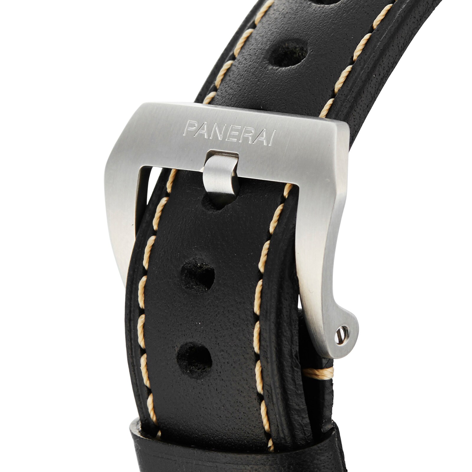 Pre-Owned Panerai Paneria Luminor 3 Days Flyback Acciaio Mens Watch PAM00524 Pre-Owned Panerai Paneria Luminor 3 Days Flyback Acciaio Mens Watch PAM00524