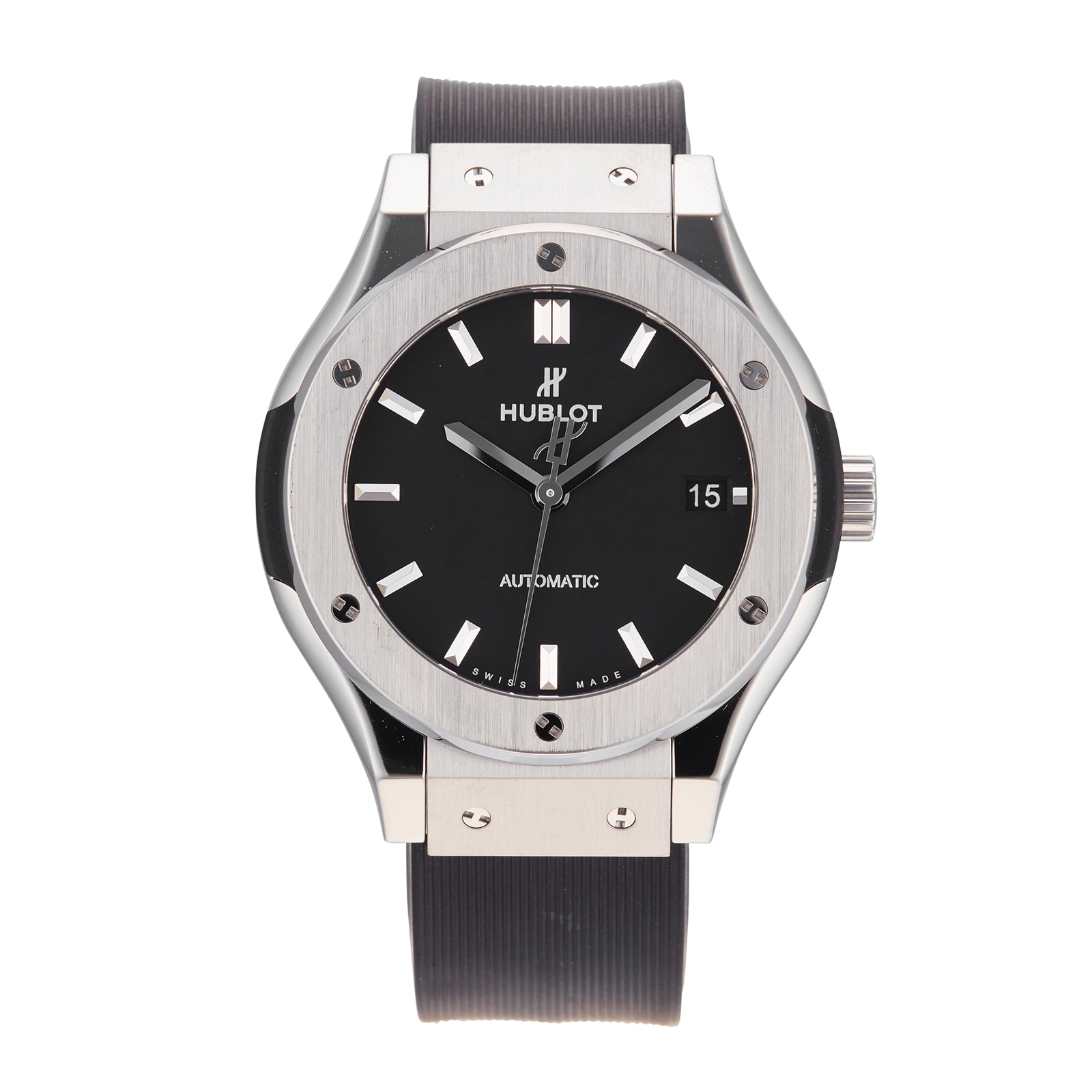 Pre-Owned Hublot Classic Fusion Titanium Mens Watch 565.NX.1171.RX