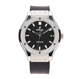 Pre-Owned Hublot Classic Fusion Titanium Mens Watch 565.NX.1171.RX