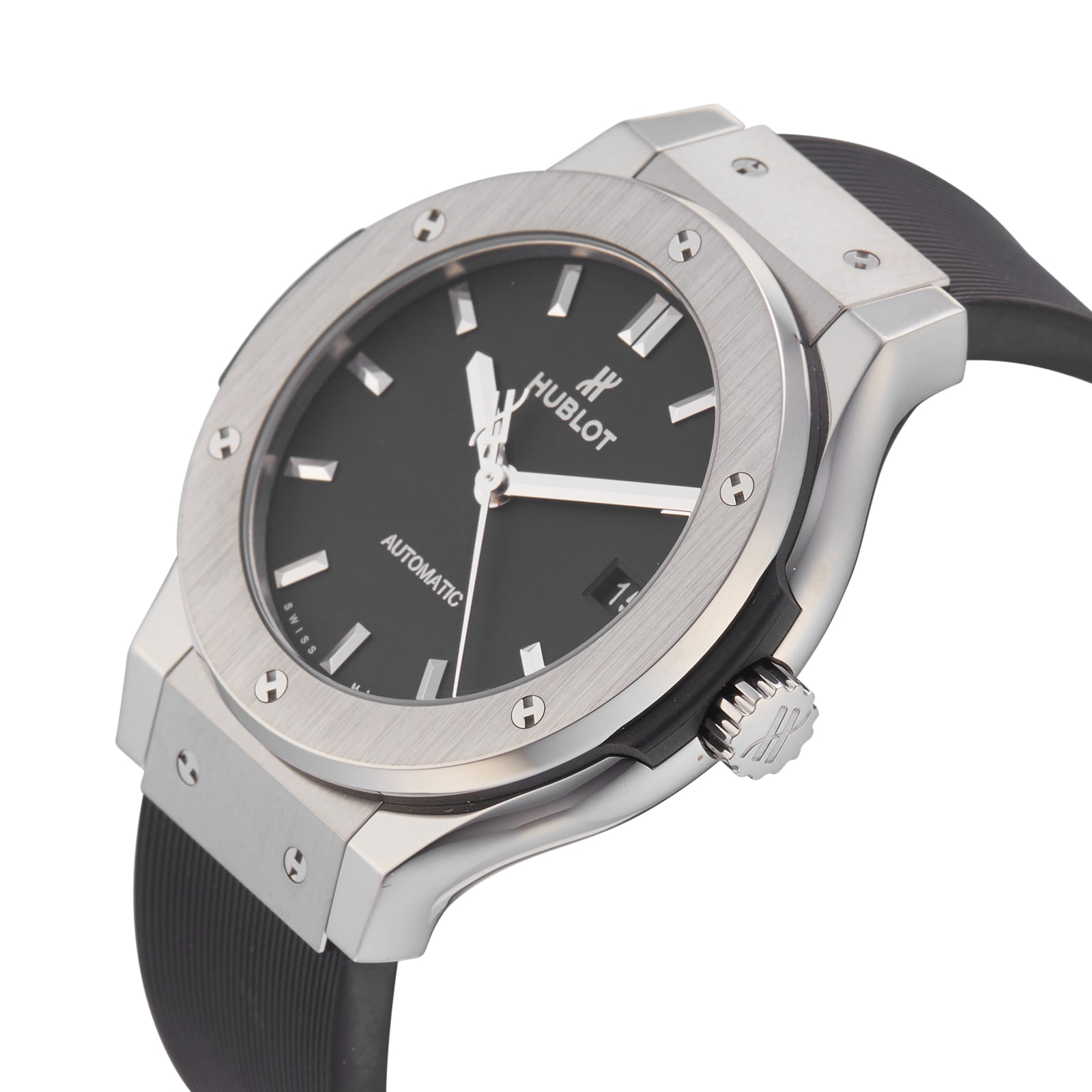 Pre-Owned Hublot Classic Fusion Titanium Mens Watch 565.NX.1171.RX