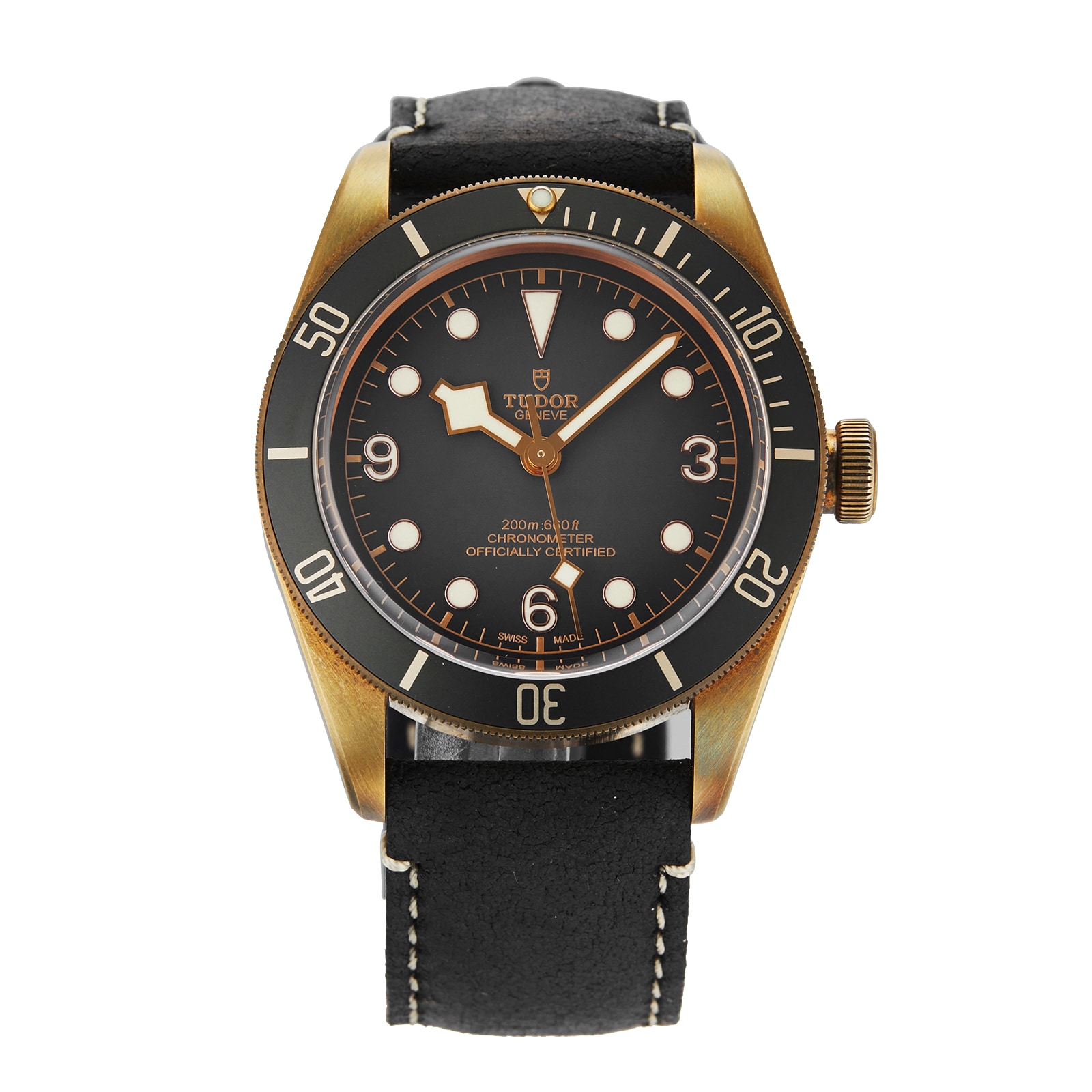 Pre-Owned Tudor Pre-Owned Tudor Black Bay Bronze Mens Watch M79250BA-0001