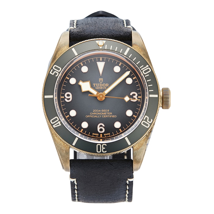 Pre-Owned Tudor Pre-Owned Tudor Black Bay Bronze Mens Watch M79250BA-0001