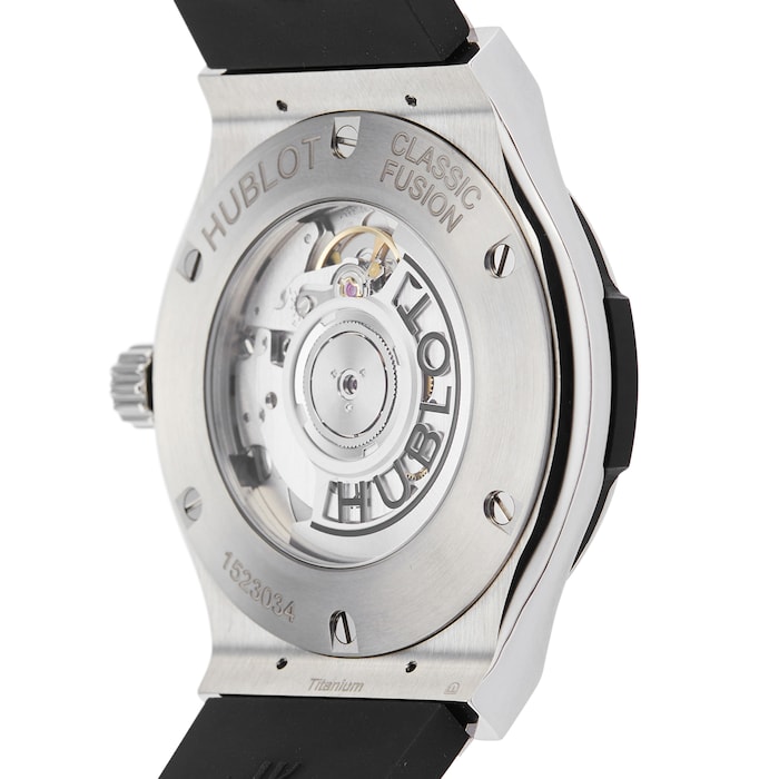 Pre-Owned Hublot Classic Fusion Titanium Mens Watch 542.NX.1171.LR