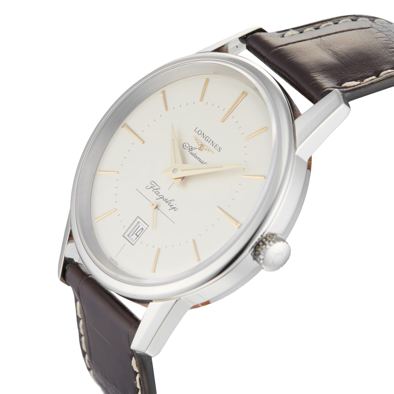 Pre-Owned Longines Flagship Heritage Mens Watch L4.795.4.78.2