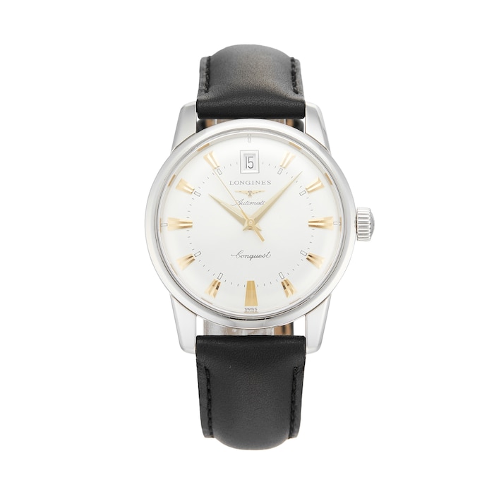 Pre-Owned Longines Conquest Heritage 35mm Mens Watch L1.611.4.75.2
