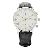 Pre-Owned IWC Portugieser Chronograph Mens Watch IW371445