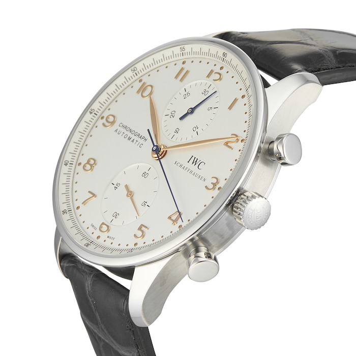Pre-Owned IWC Portugieser Chronograph Mens Watch IW371445