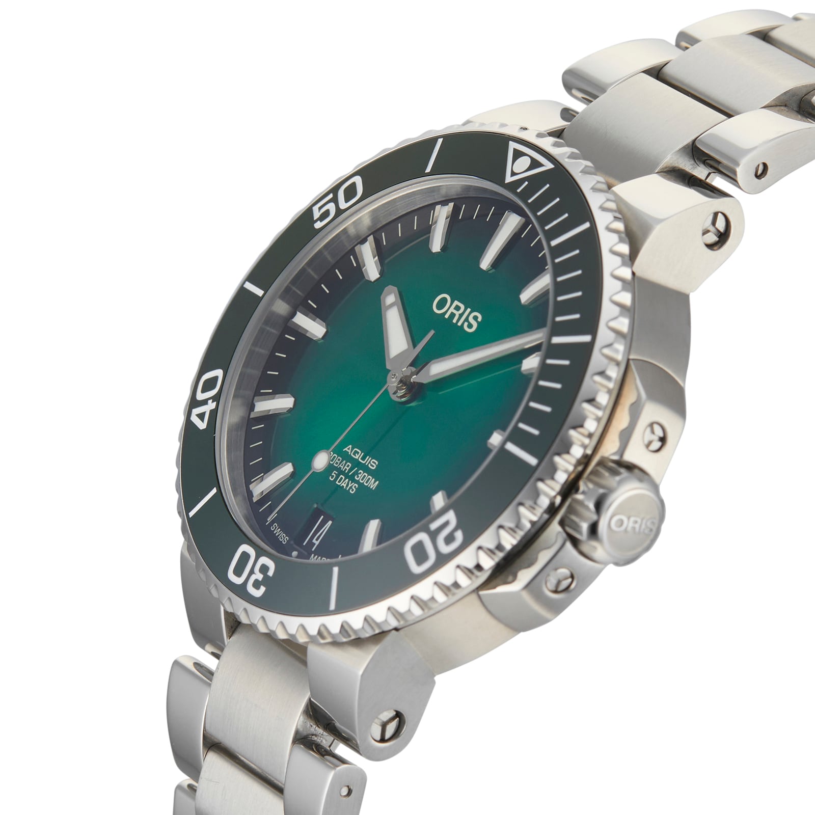 Pre-Owned Oris Aquis Date Calibre 400 Mens Watch 01 400 7769 4157