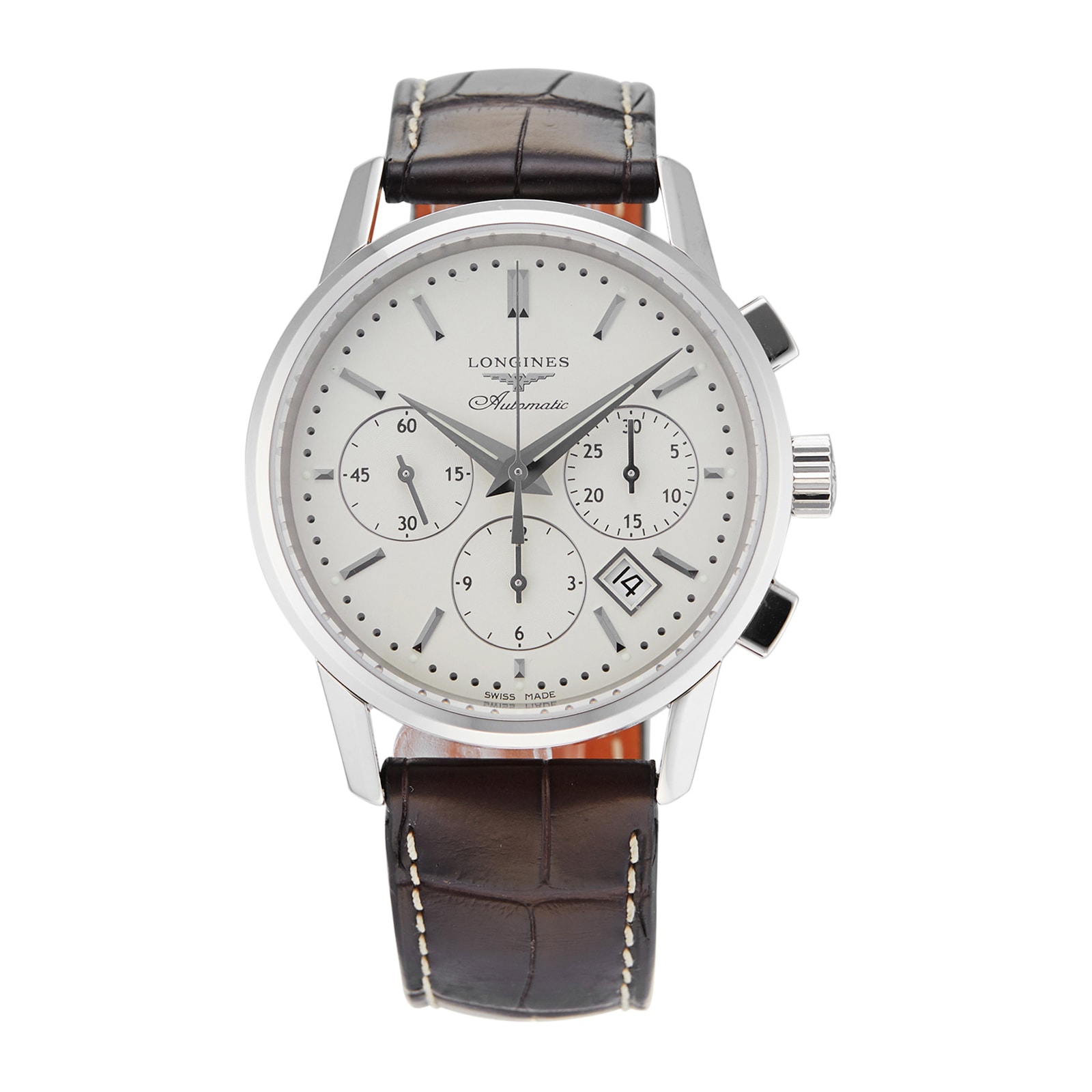 Pre Owned Longines Pre Owned Longines Heritage Chronograph Mens