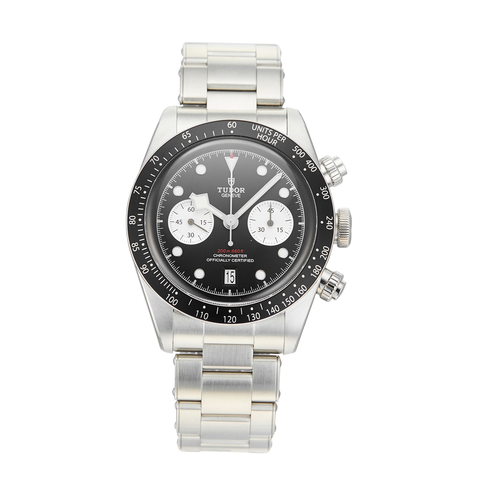 Pre-Owned Tudor Pre-Owned Tudor Black Bay Chrono Mens Watch M79360N-0001