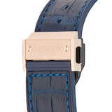 Pre-Owned Hublot Classic Fusion King Gold Blue Mens Watch 511.OX.7180.LR