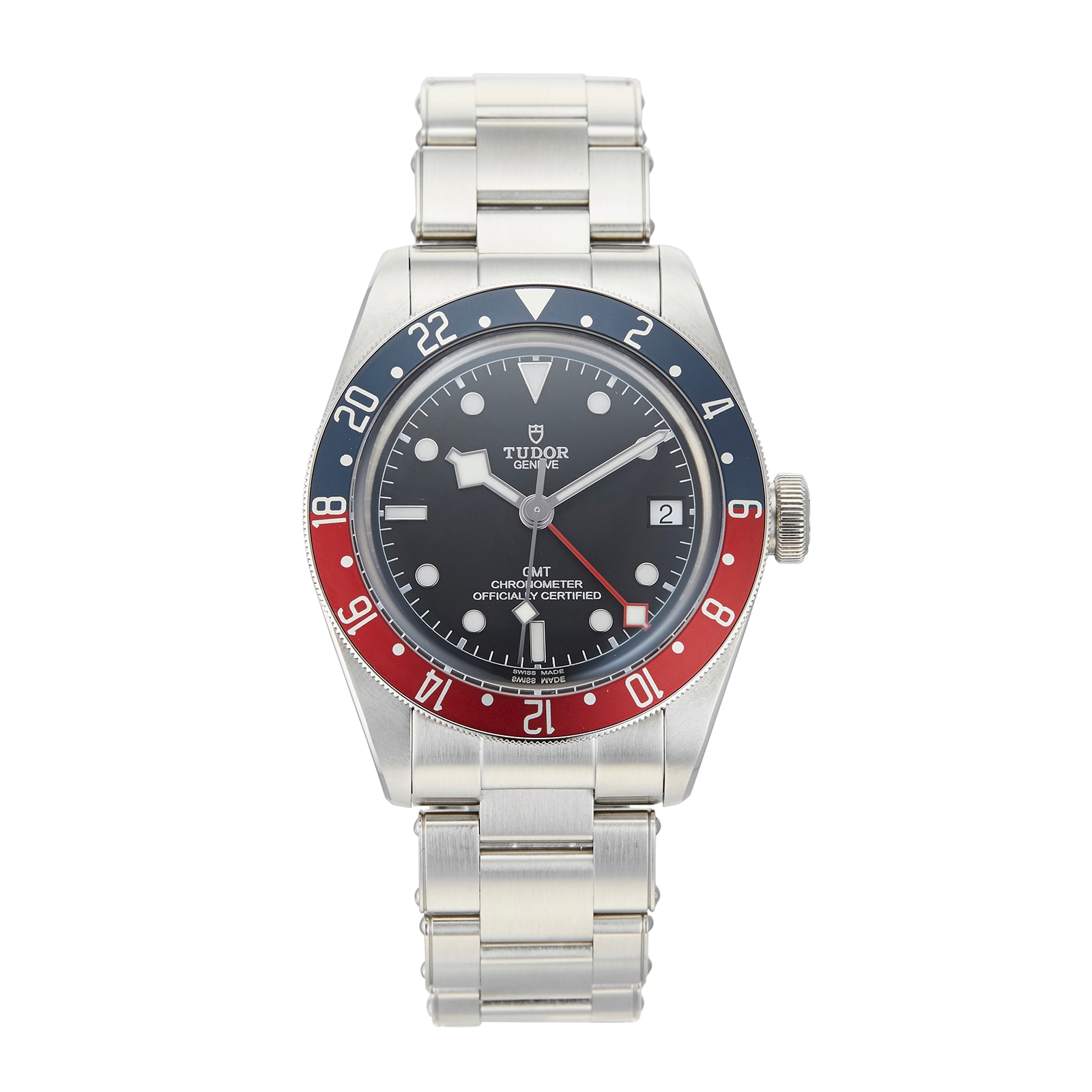 Pre-Owned Tudor Black Bay GMT Mens Watch M79830RB-0001