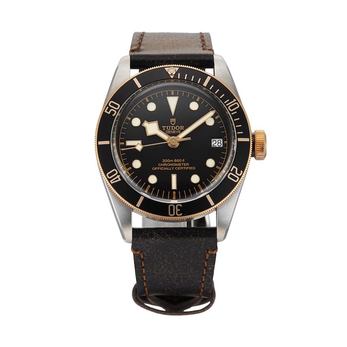 Pre-Owned Tudor Black Bay S&G Mens Watch M79733N-0007