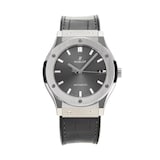 Pre-Owned Hublot Pre-Owned Hublot Classic Fusion Racing Grey Mens Watch 511.NX.7071.LR