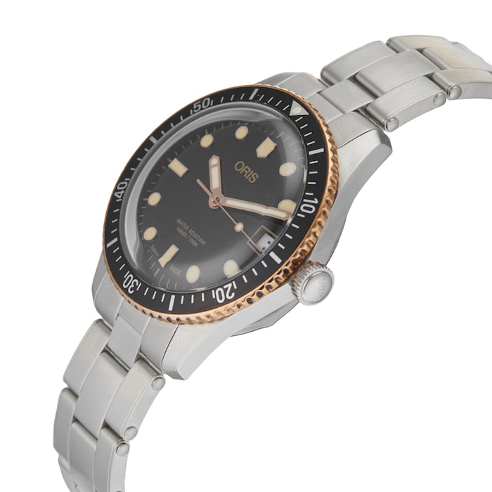 Pre-Owned Oris Divers Sixty-Five Mens Watch 01 733 7747 4354-07 8 17 18
