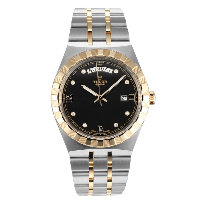 Pre-Owned Tudor Pre-Owned Tudor Royal Day-Date 41 Mens Watch M28603-0003