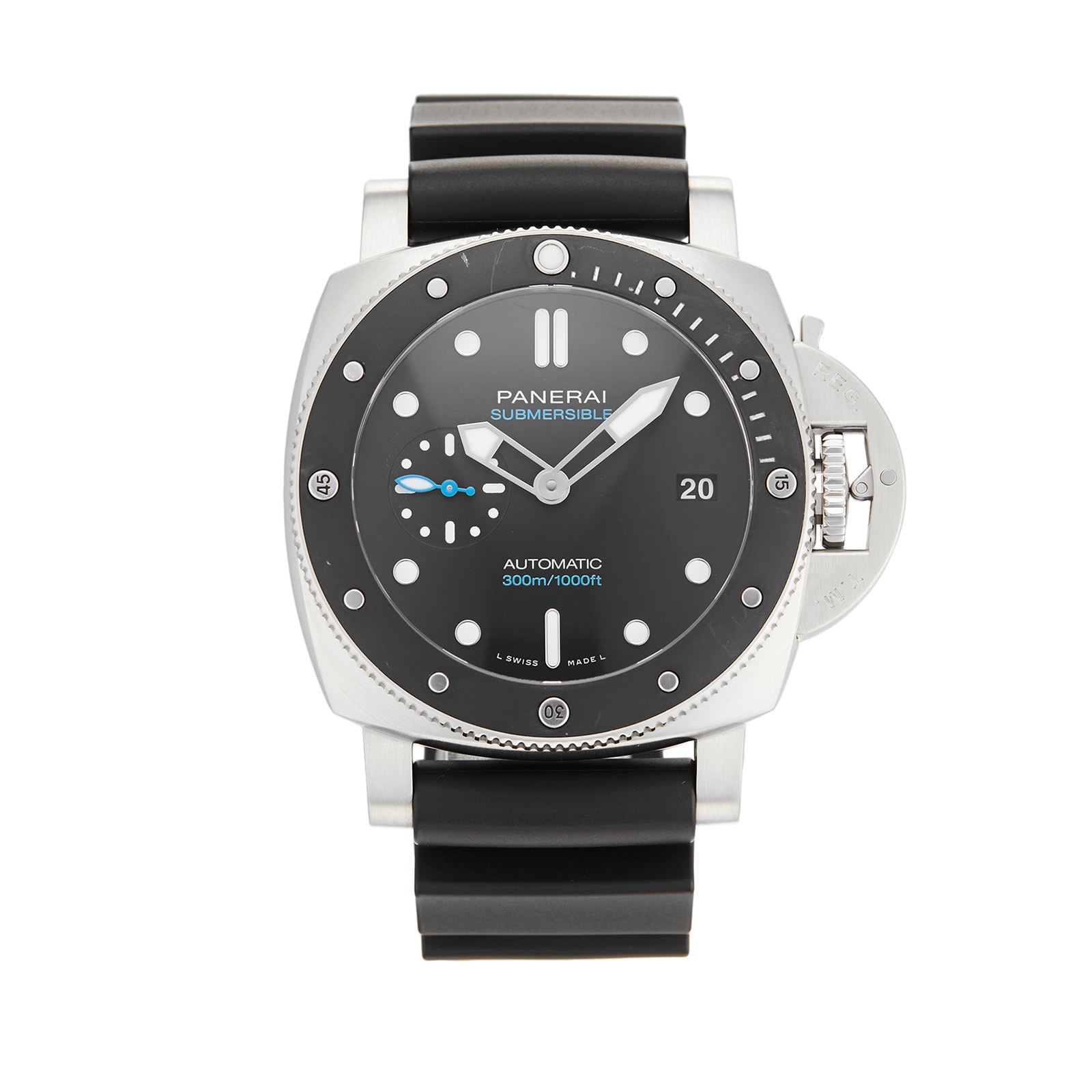 Pre-Owned Panerai Panerai Submersible 42 Mens Watch PAM00683 Pre-Owned Panerai Panerai Submersible 42 Mens Watch PAM00683