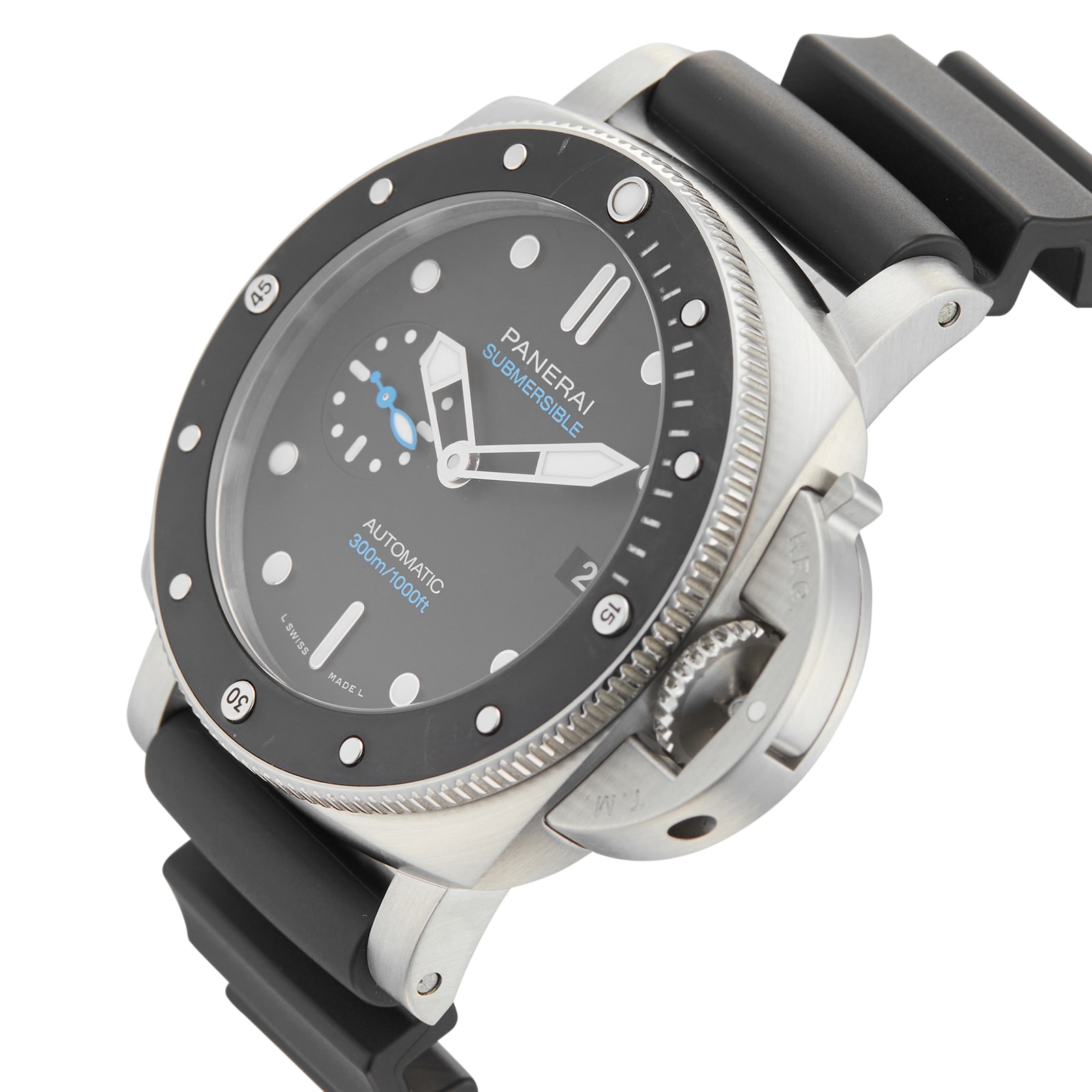 Pre-Owned Panerai Panerai Submersible 42 Mens Watch PAM00683 Pre-Owned Panerai Panerai Submersible 42 Mens Watch PAM00683