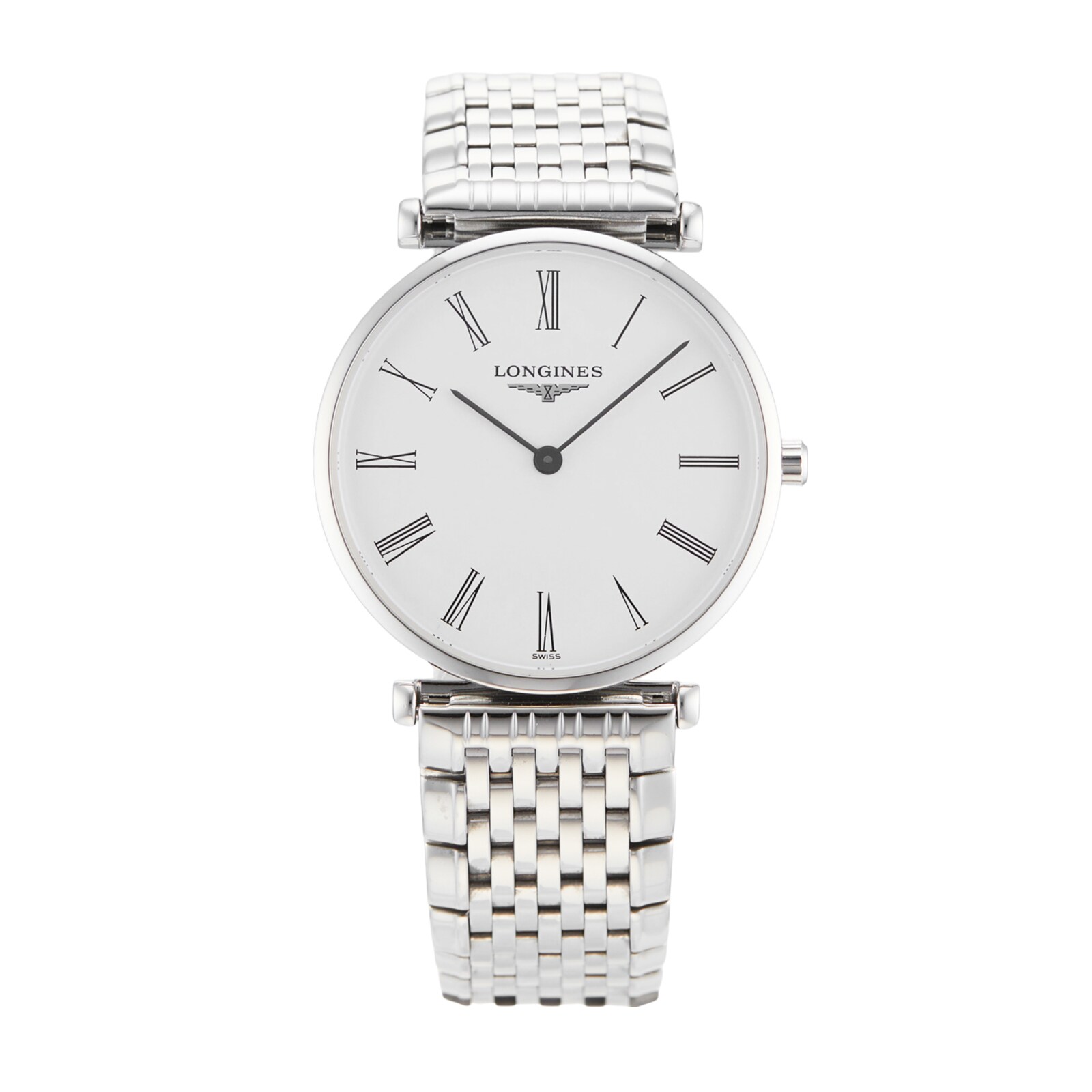 Pre-Owned Longines Pre-Owned Longines La Grande Classique De Longines Mens Watch L4.512.4.11.6 Pre-Owned Longines Pre-Owned Longines La Grande Classique De Longines Mens Watch L4.512.4.11.6